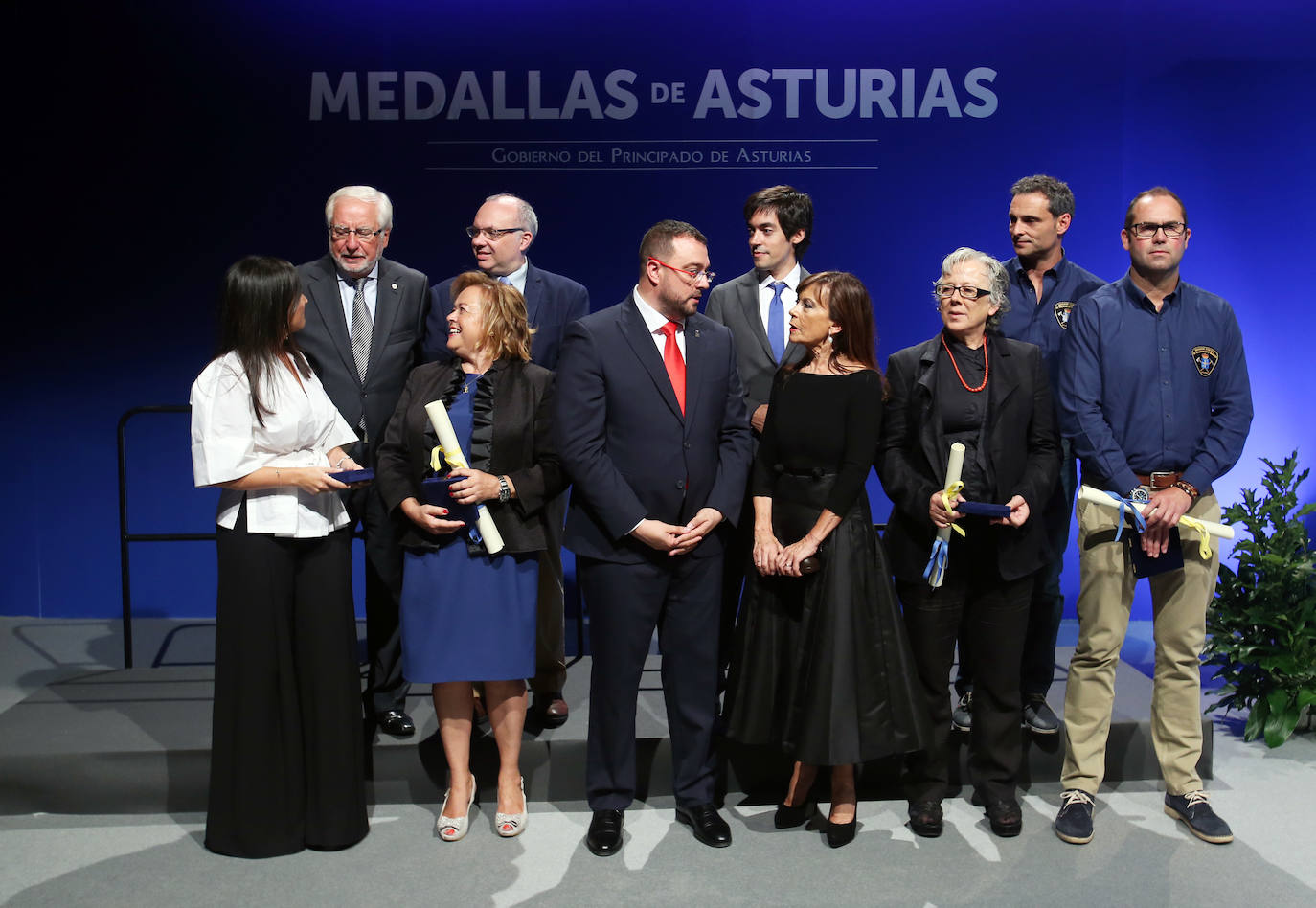Fotos: Acto de entrega de las Medallas de Asturias