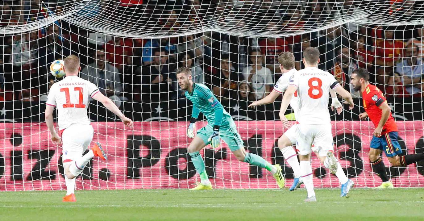 Fotos: Las imágenes del amistoso entre España e Islas Feroe