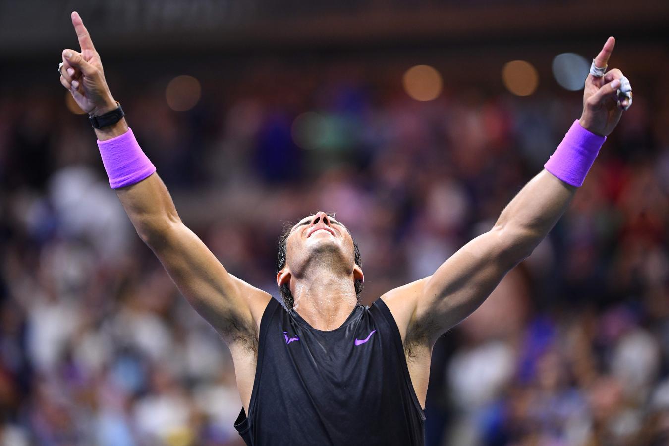 Rafael Nadal y Daniil Medvedev se midieron por el título masculino del US Open en el USTA Billie Jean King National Tennis Center de Nueva York