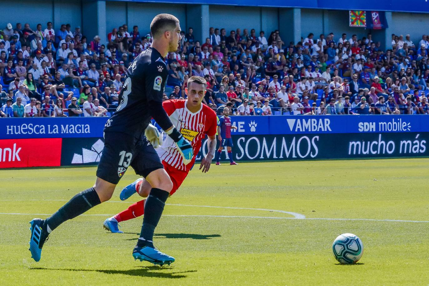 Fotos: Huesca - Sporting, en imágenes