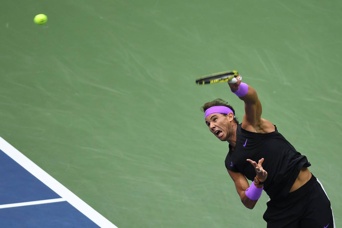 Rafael Nadal y Daniil Medvedev se midieron por el título masculino del US Open en el USTA Billie Jean King National Tennis Center de Nueva York