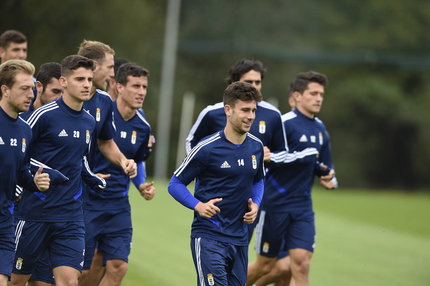 Entrenamiento del Real Oviedo (11/09/2019).