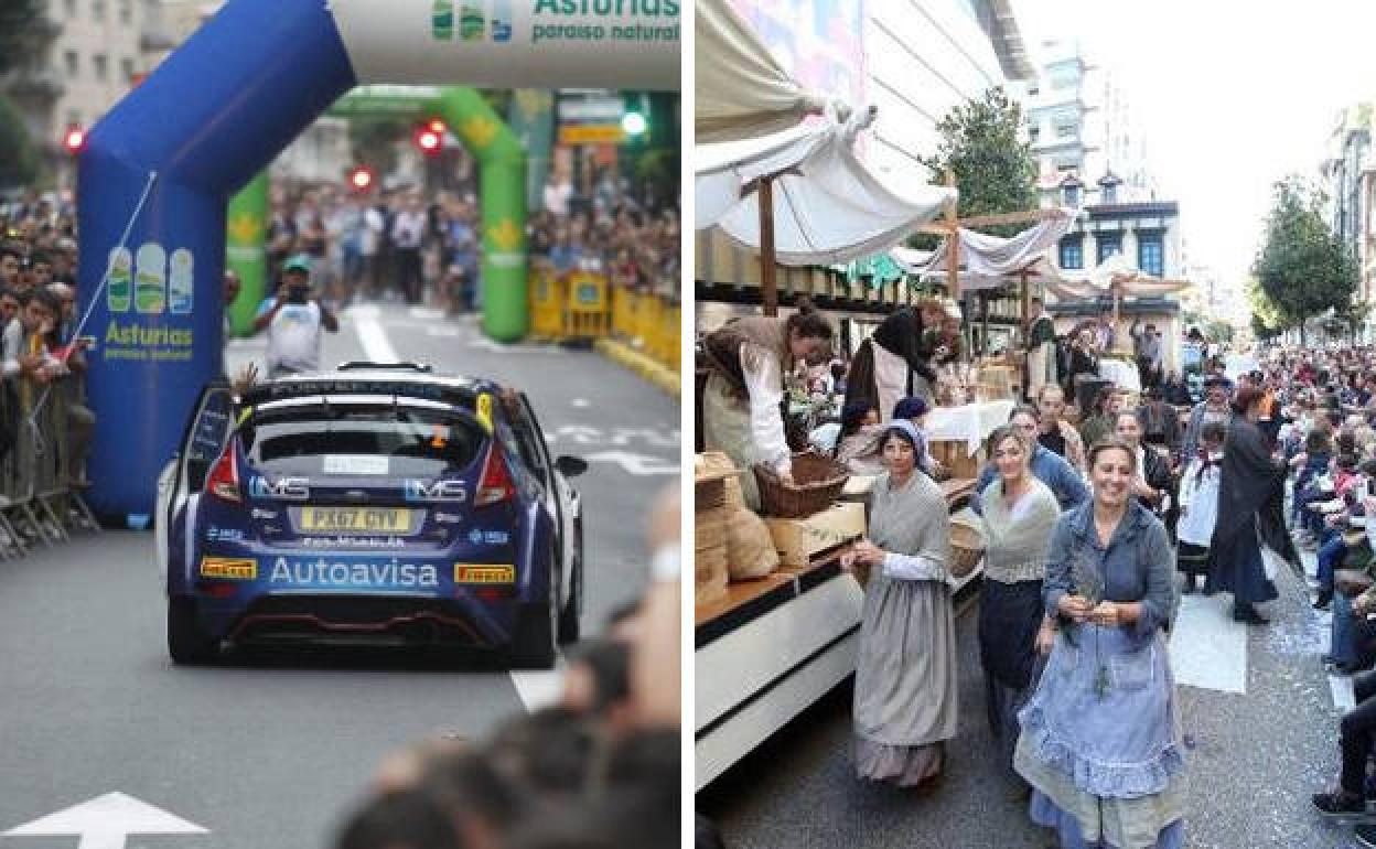 Cortes de tráfico en Oviedo con motivo de San Mateo y del Rally Princesa de Asturias