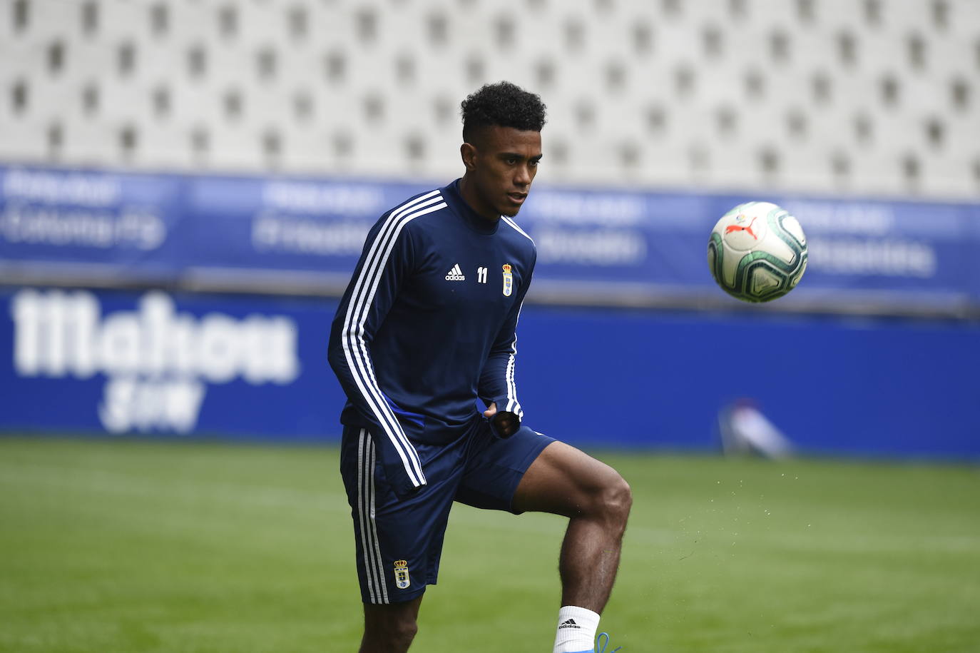 Entrenamiento del Real Oviedo (12/09/2019).