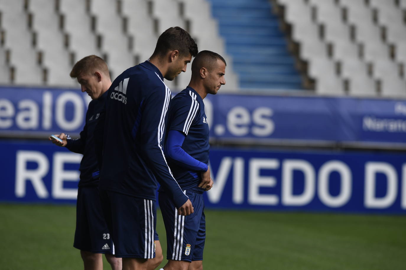 Entrenamiento del Real Oviedo (12/09/2019).