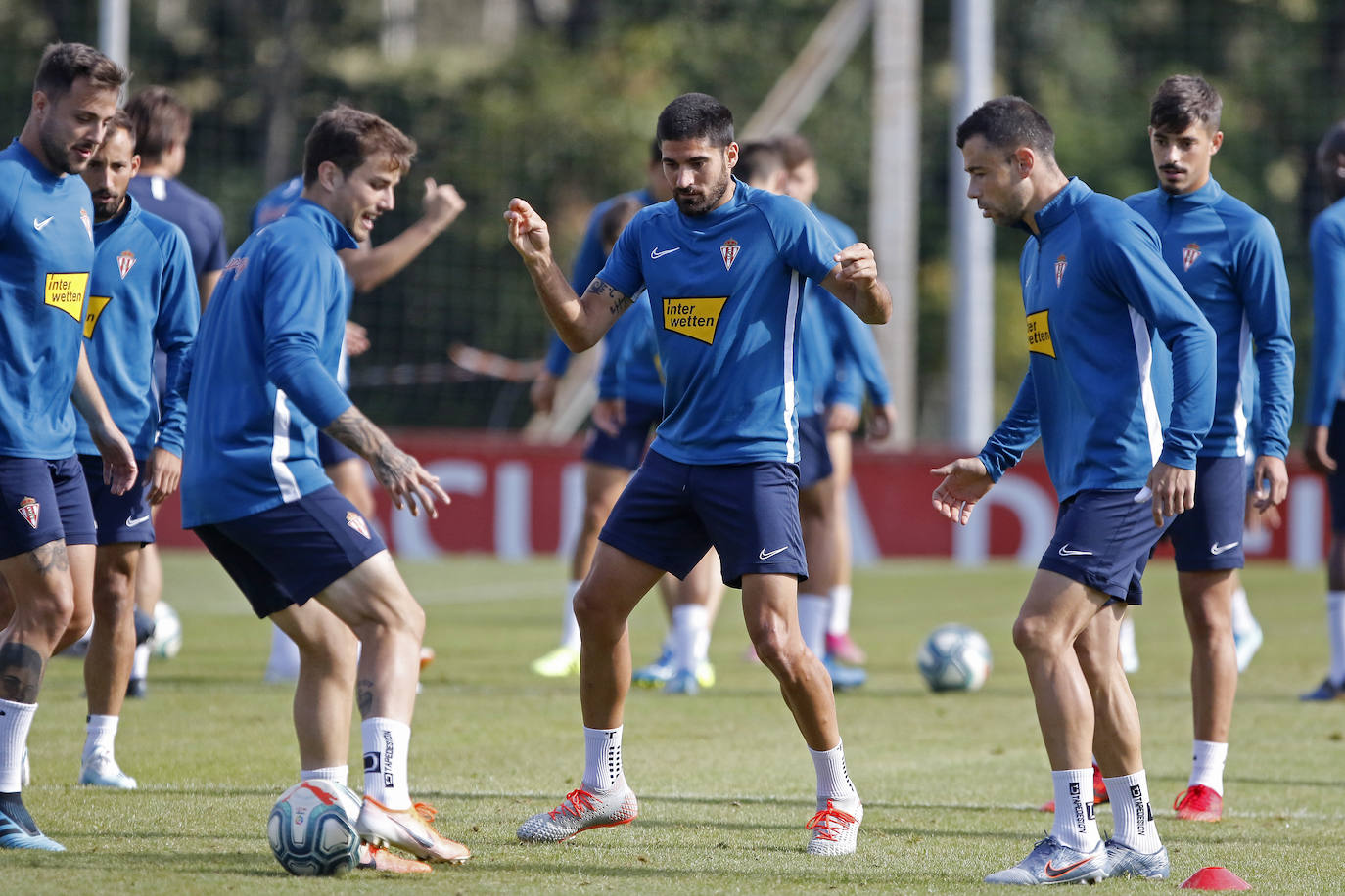 Fotos: Entrenamiento del Sporting (13-09-2019)
