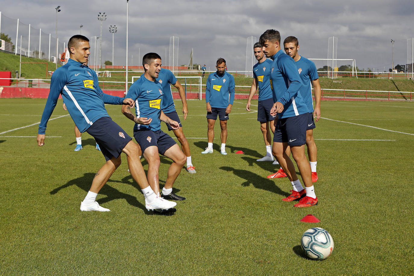 Fotos: Entrenamiento del Sporting (13-09-2019)