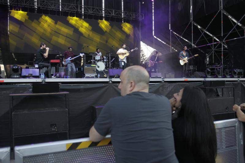 Willy Naves fue el encargado de abrir los conciertos de San Mateo en la jornada del sábado.