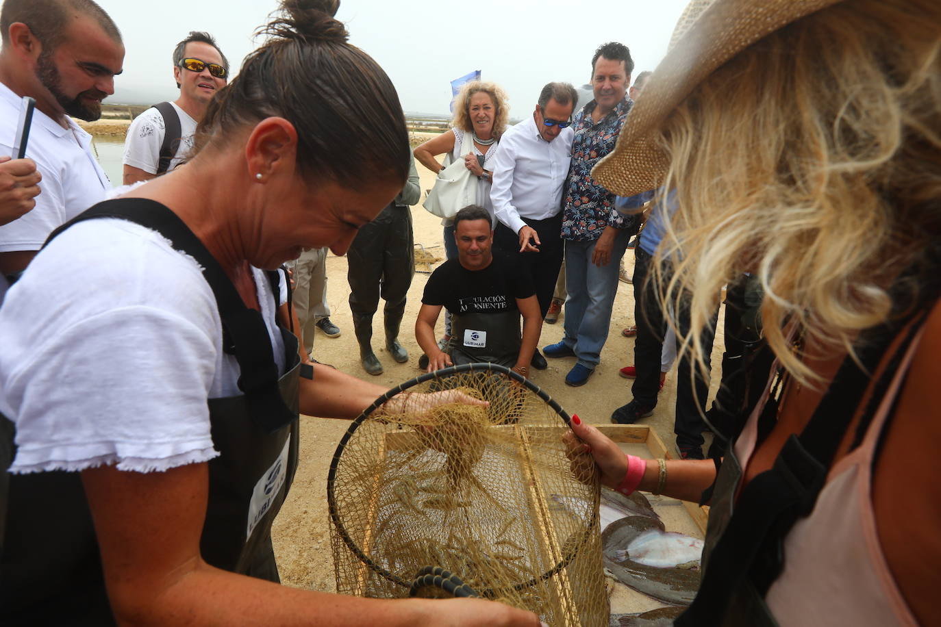 Despesques 2019 ha reunido en los esteros de Lubimar, en Barbate, a más de ochenta cocineros de primer nivel, tanto de España como del extranjero