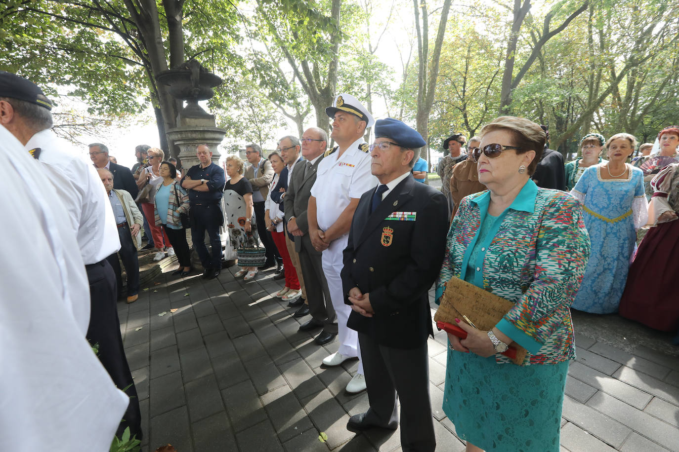 Una ofrenda al ilustre marino en el 445 aniversario de su muerte cierra los actos