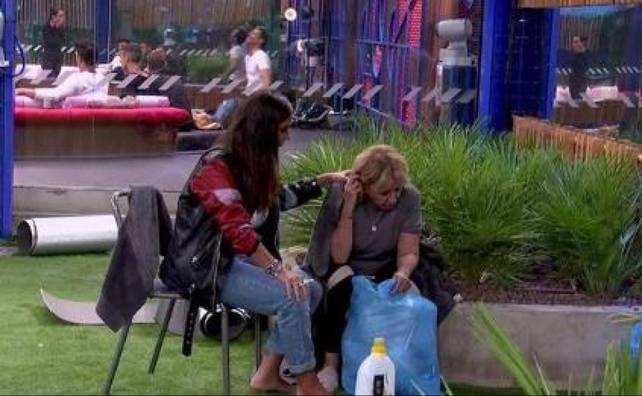 Mila Ximénez vomita al enterarse de la salvación de Hugo Castejón en 'GH Vip'