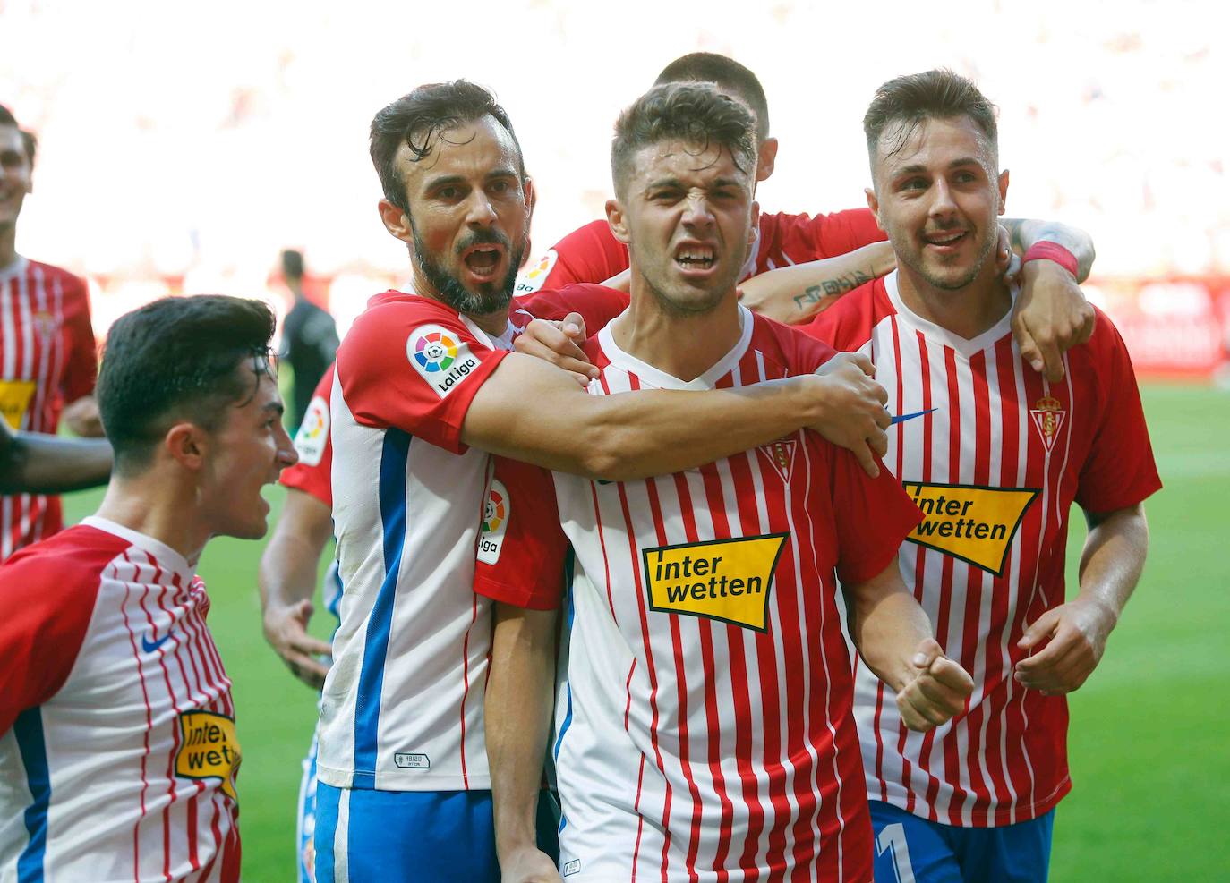 Sporting 1-1 Racing, en imágenes