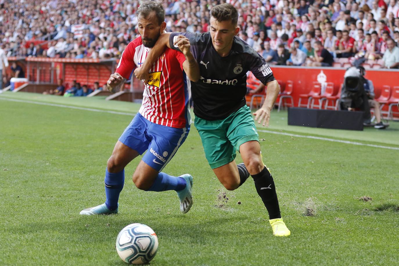 Sporting 1-1 Racing, en imágenes