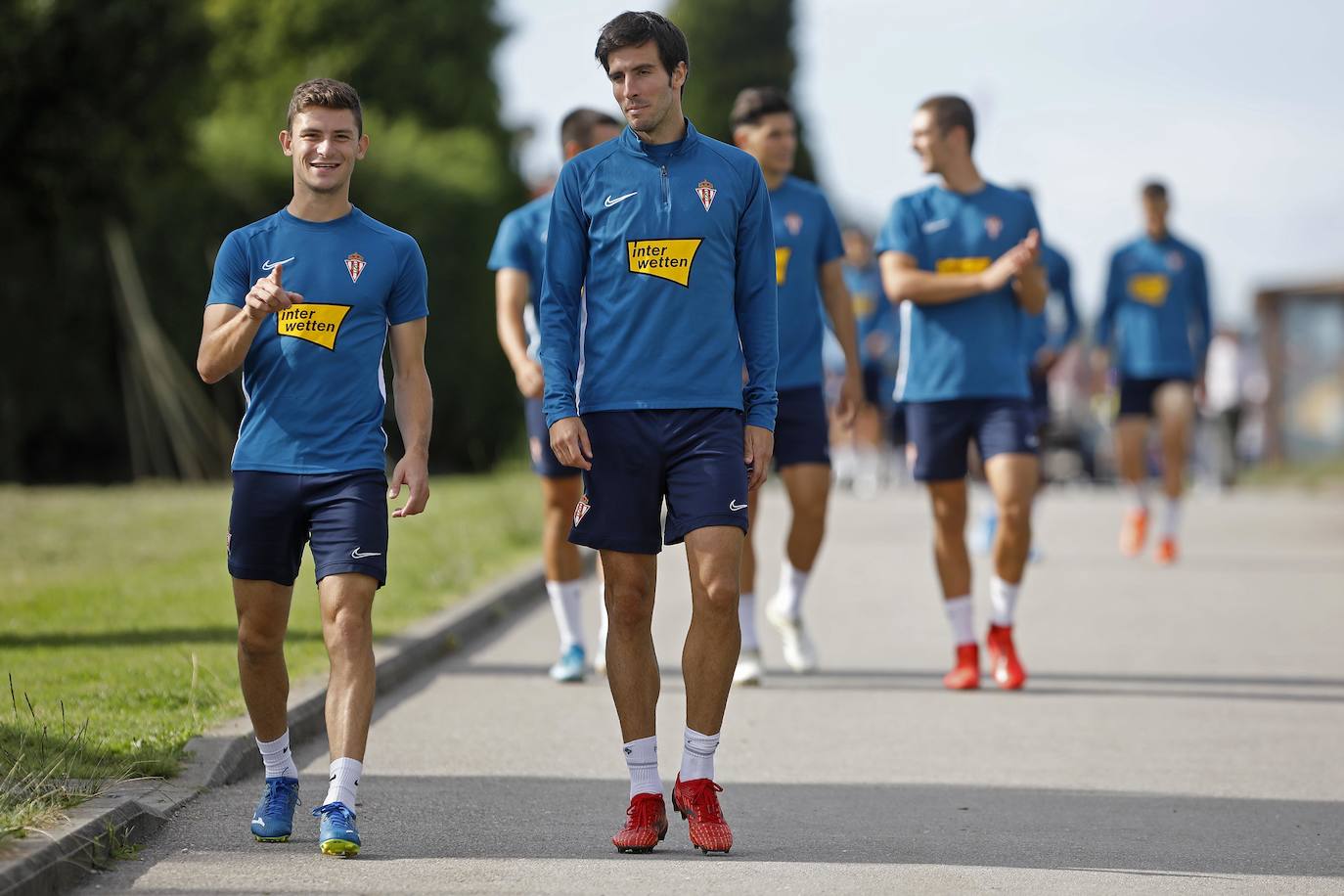 Fotos: Entrenamiento del Sporting (25-09-2019)