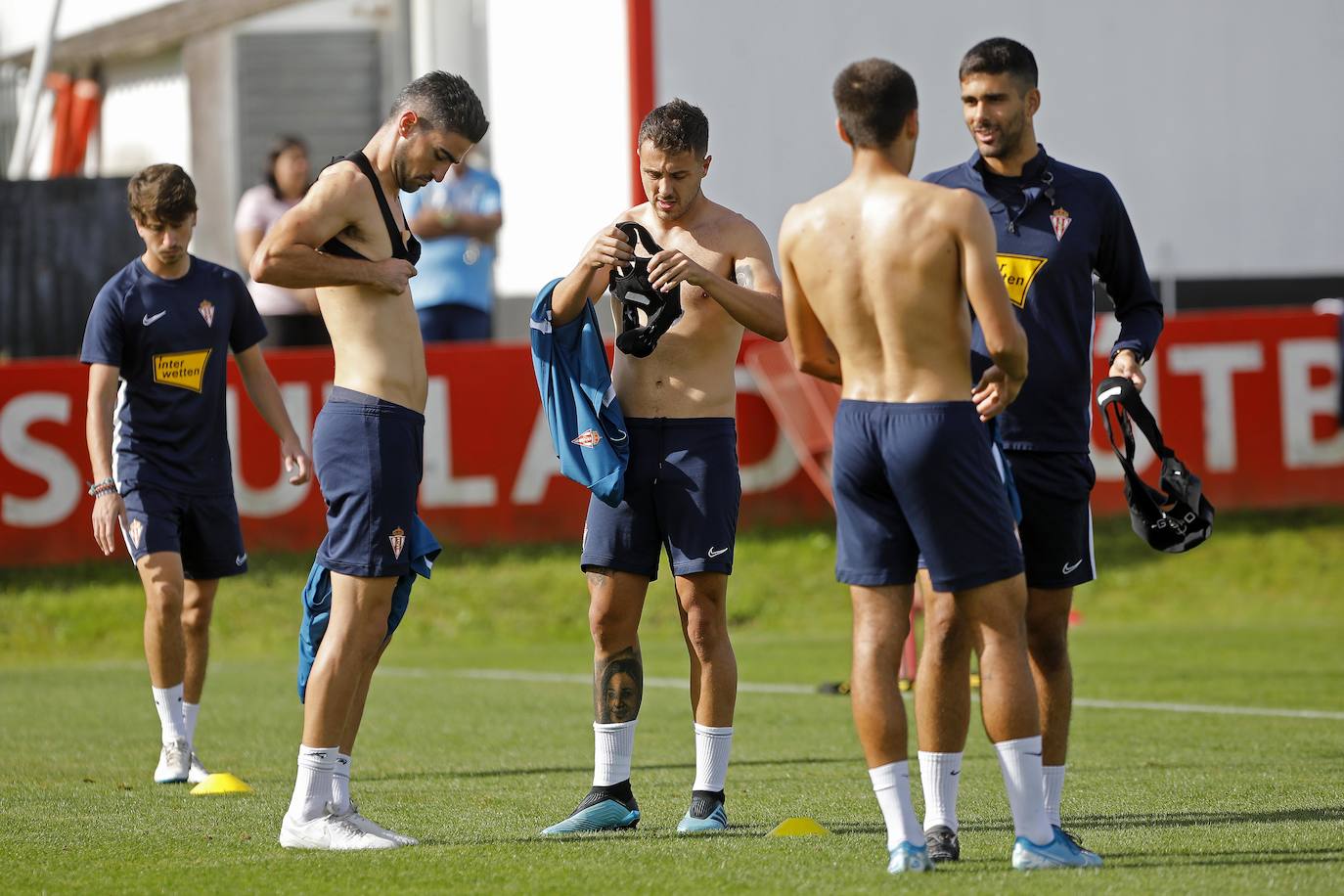 Fotos: Entrenamiento del Sporting (25-09-2019)