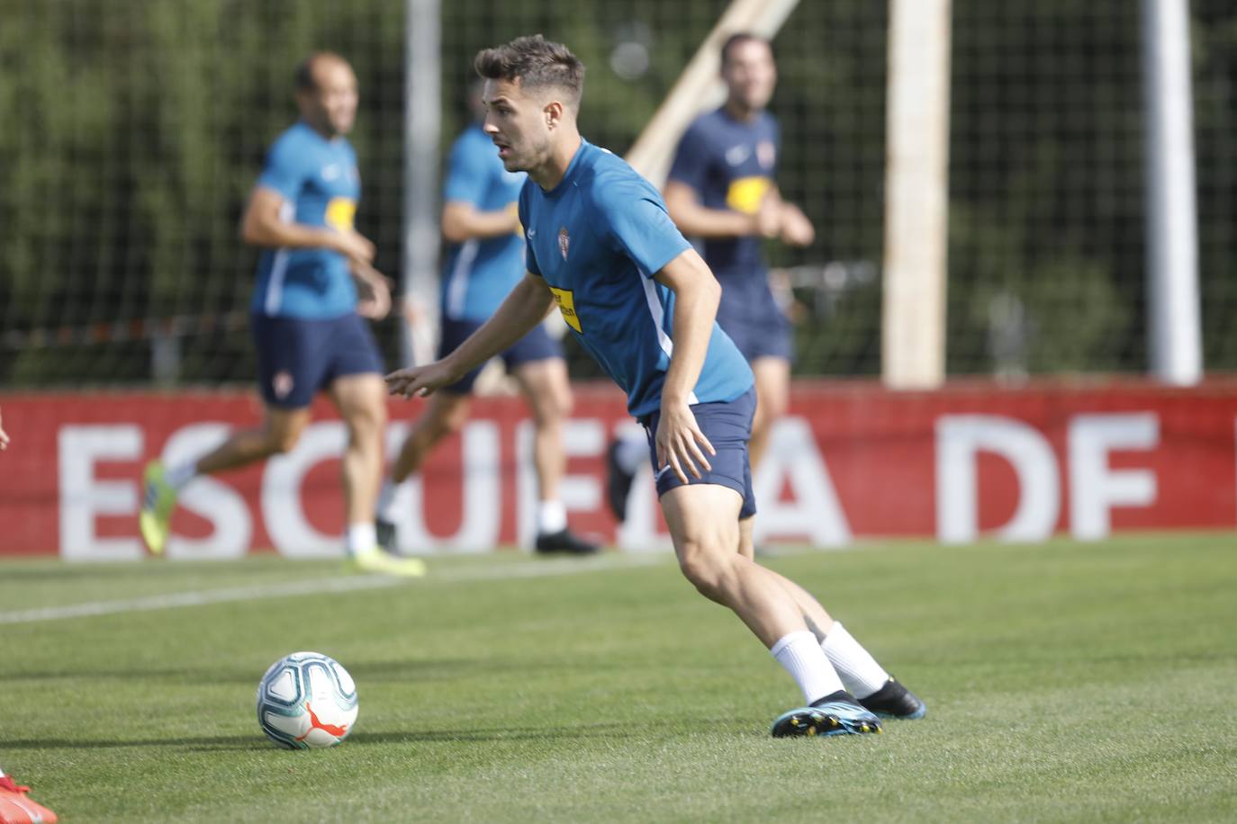 Fotos: Entrenamiento del Sporting (25-09-2019)