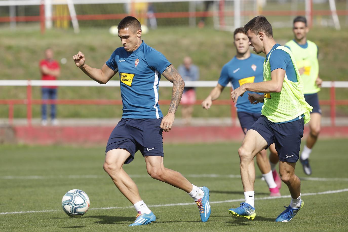 Fotos: Entrenamiento del Sporting (25-09-2019)