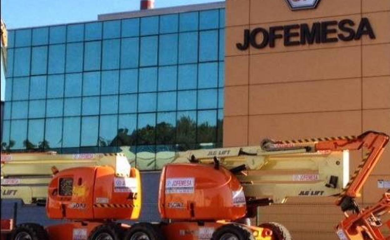 Imagen de la empresa en la que se produjo el robo. 