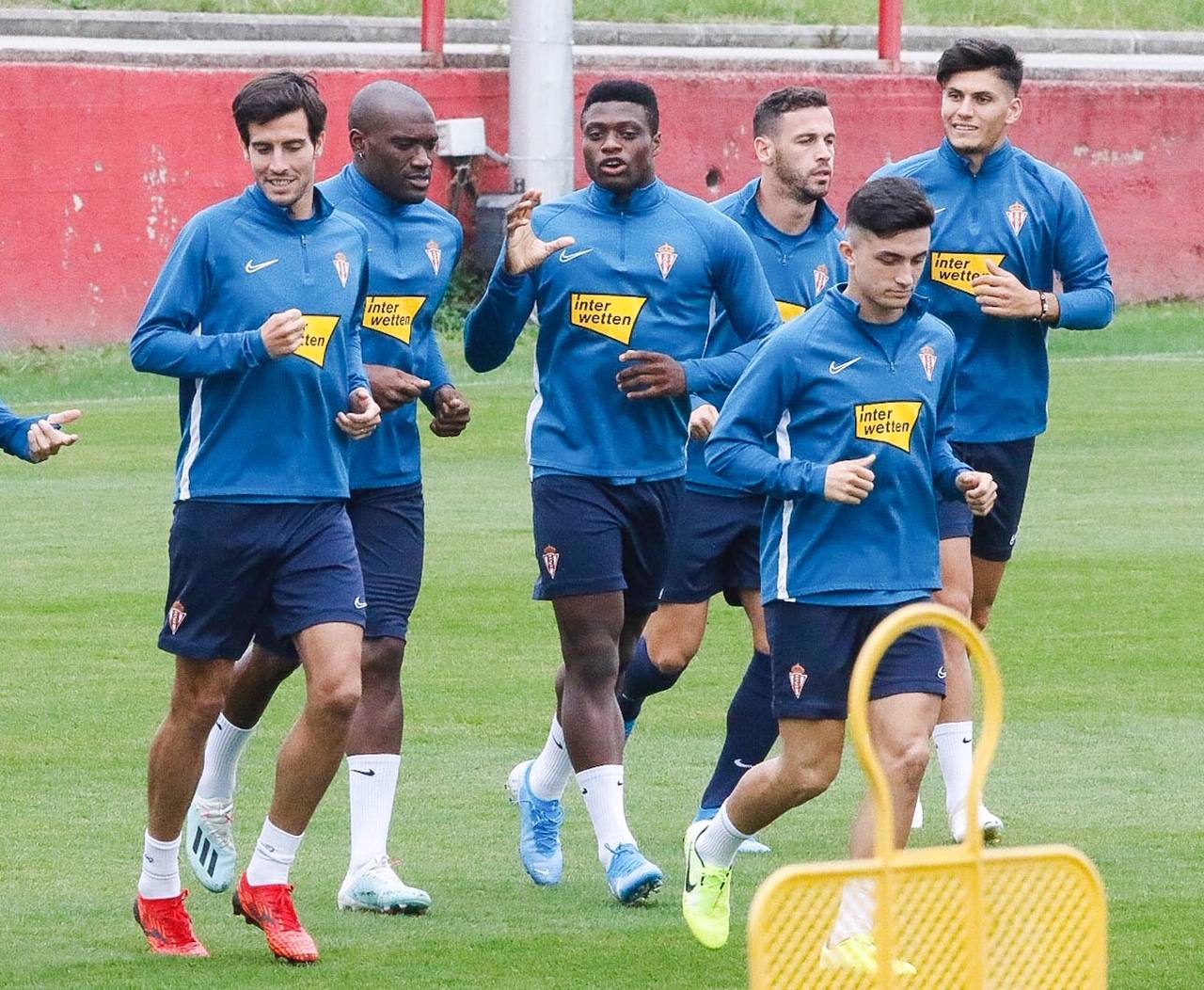 Fotos: Entrenamiento del Sporting (27-09-2019)