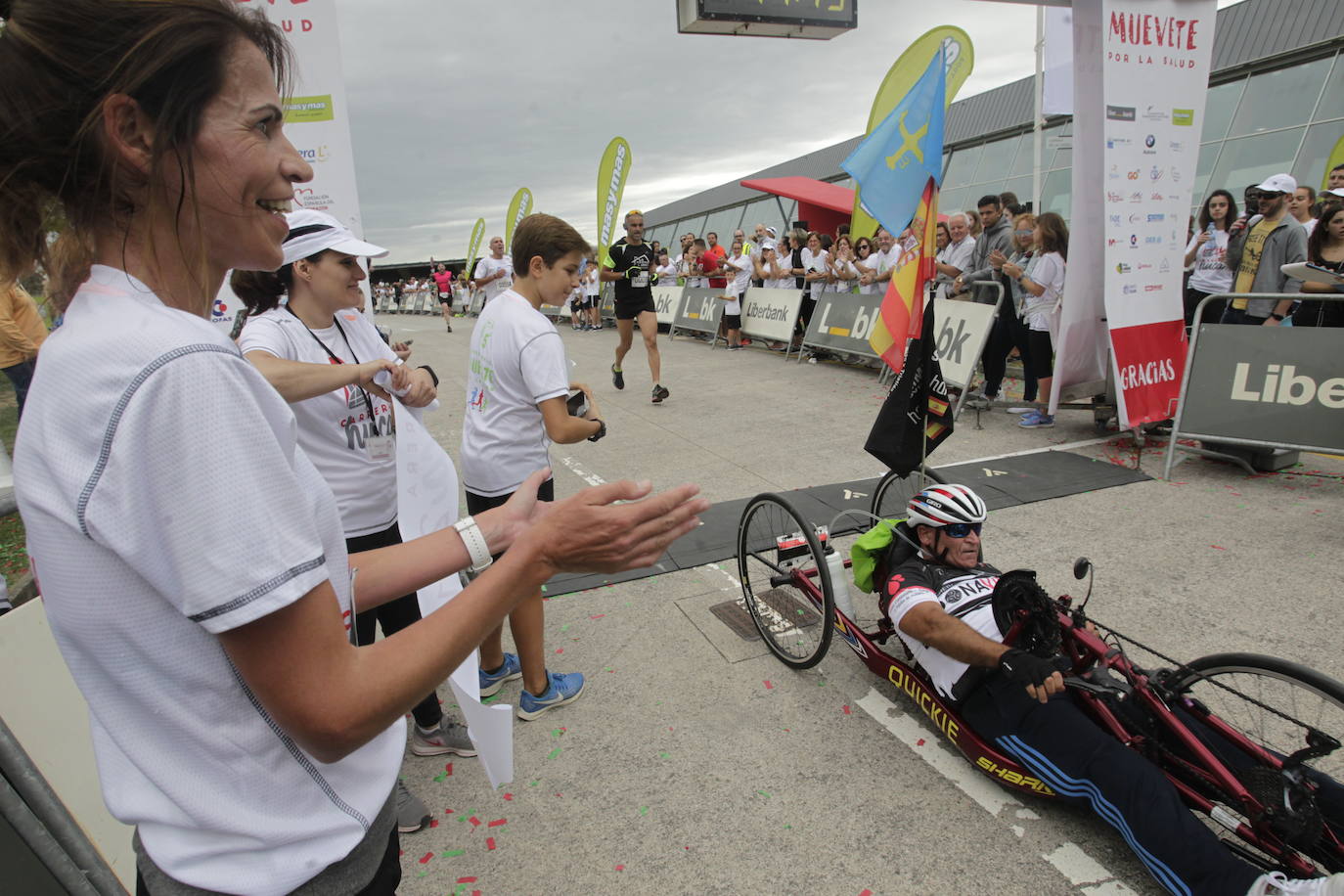 Promover los hábitos saludables, moverse por la salud y convertir al Hospital Universitario Central de Asturias (HUCA) «en un lugar de salud y no de enfermedad»