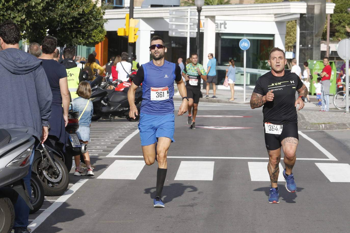 Más de 700 corredores participaron en la carrera que volvió a unir a las dos entidades