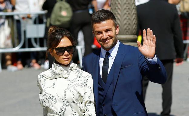 La pareja en la boda de Sergio Ramos y Pilar Rubio en Sevilla.