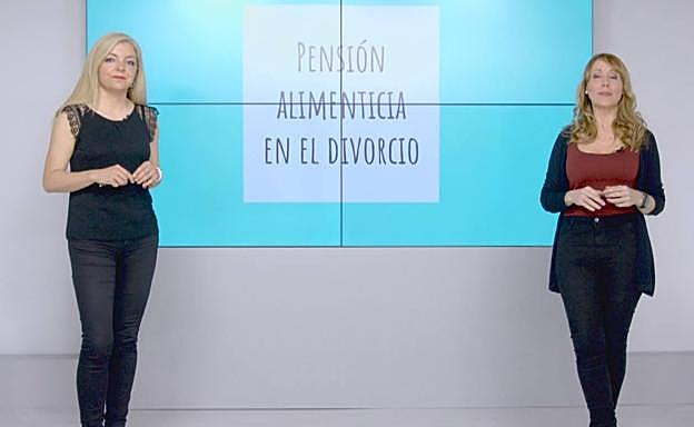 La pensión de alimentos tras una separación.