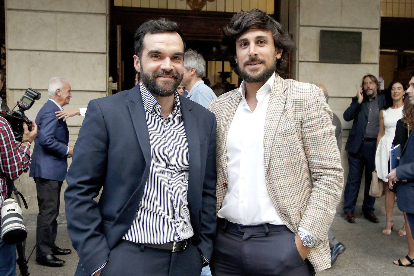 José Luis Jorcano, el Telecable Hockey, el Helimer Cantábrico, Ence, el Museo de Bellas Artes y la DOP Sidra de Asturias recibieron el aplauso del Jovellanos al recibir los Premios de EL COMERCIO 2019.