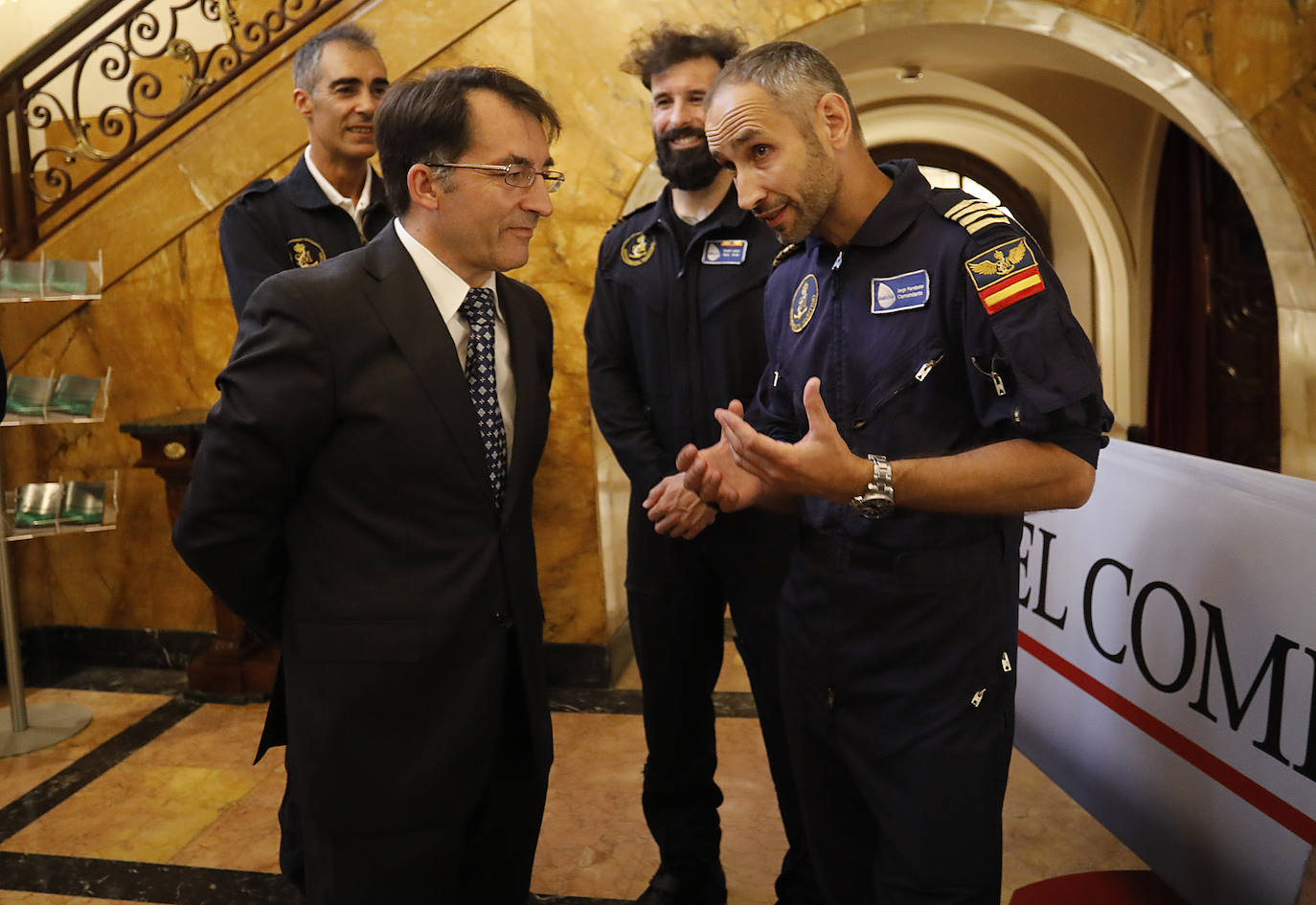 José Luis Jorcano, el Telecable Hockey, el Helimer Cantábrico, Ence, el Museo de Bellas Artes y la DOP Sidra de Asturias recibieron el aplauso del Jovellanos al recibir los Premios de EL COMERCIO 2019.