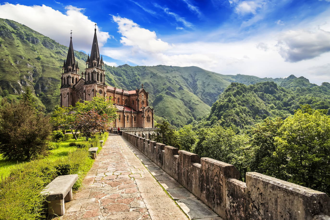 Basílica de Santa María la Real de Covadonga.