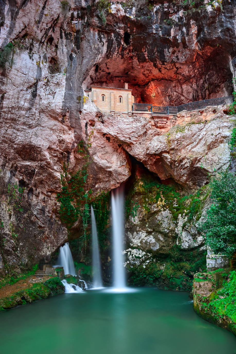 Cascada en Covadonga.