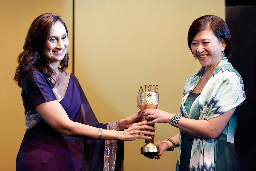 Chua Sock Koong, directora general del grupo Singtel.