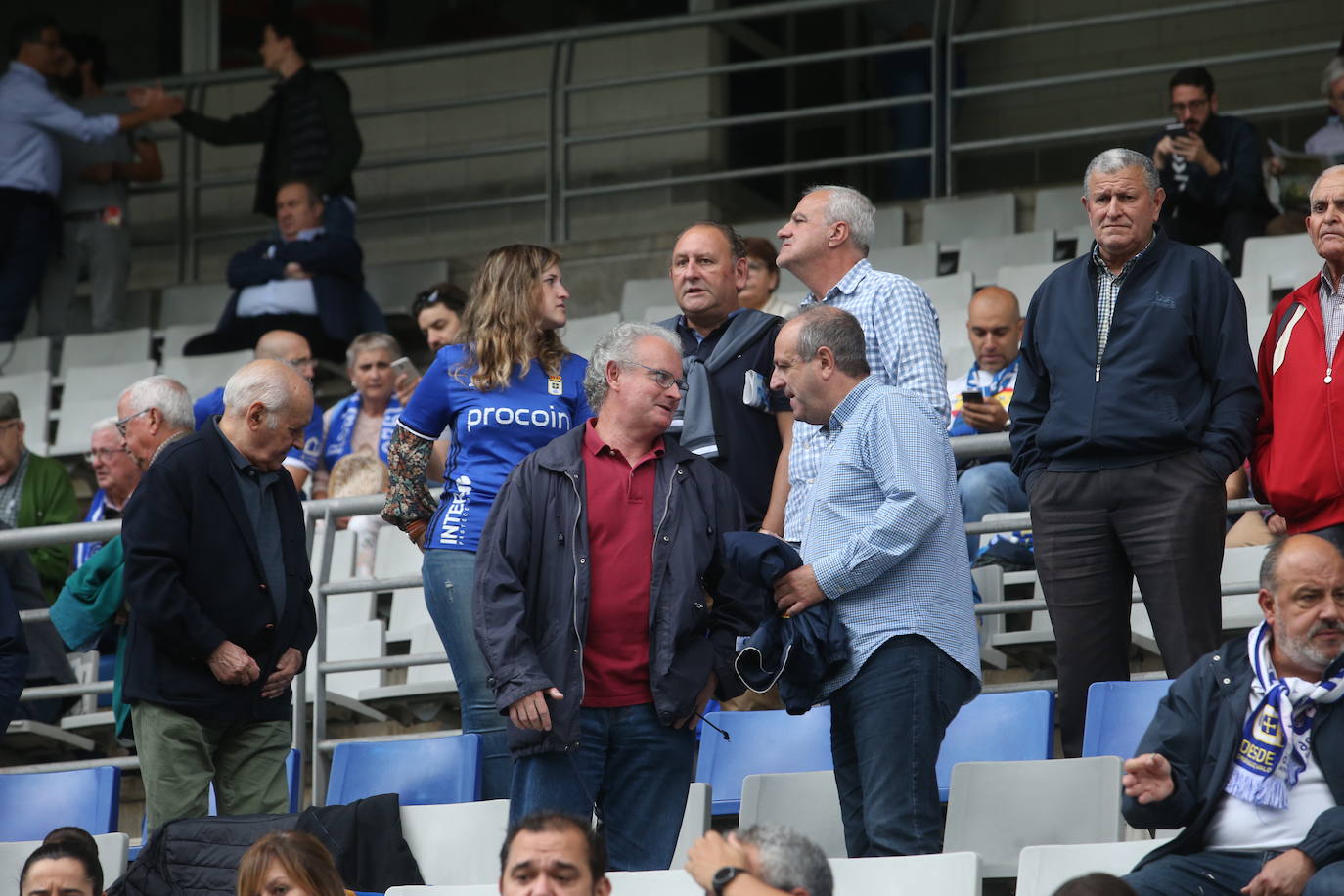 ¿Estuviste en el Real Oviedo 1-1 Numancia? ¡Búscate en el Tartiere!