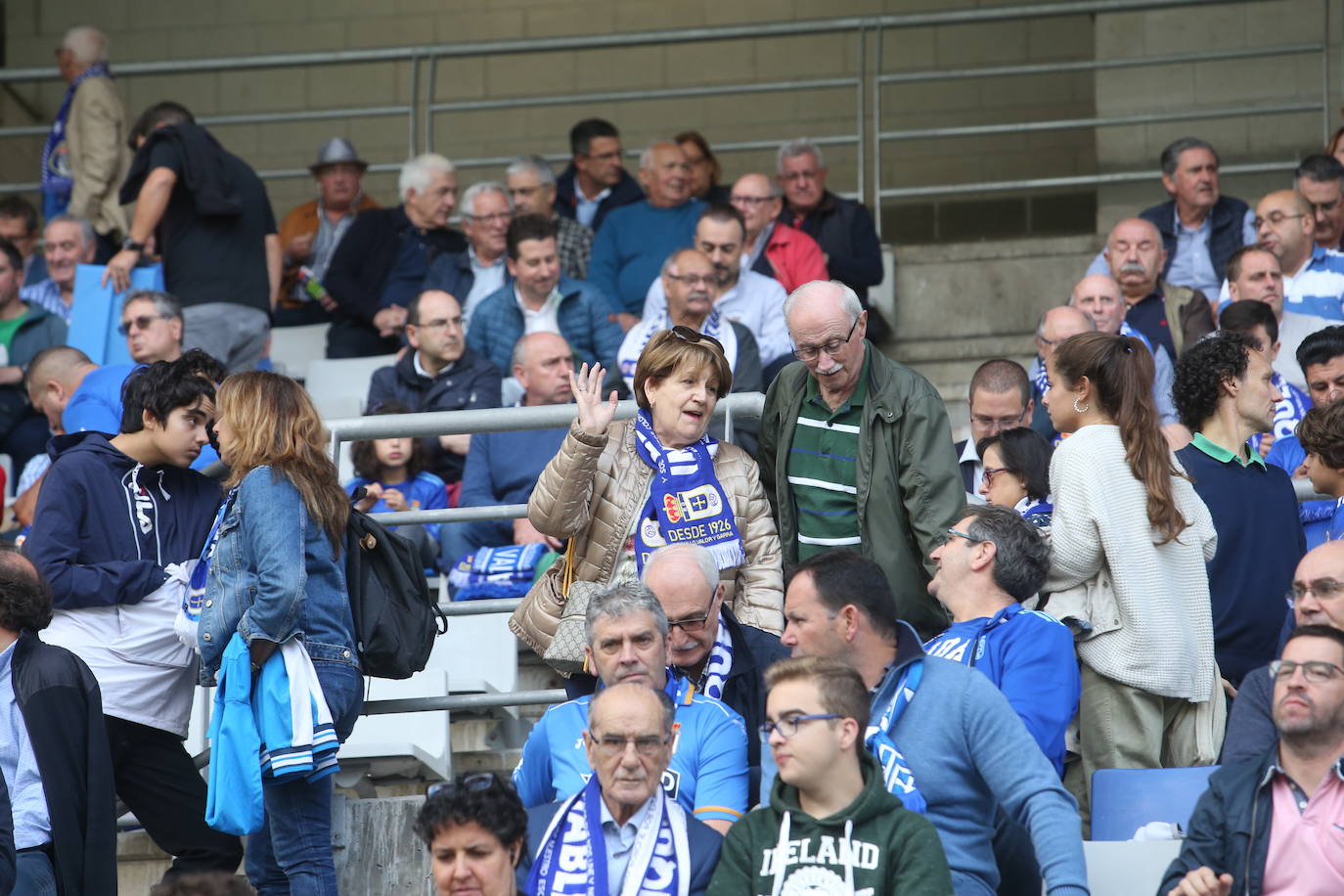 ¿Estuviste en el Real Oviedo 1-1 Numancia? ¡Búscate en el Tartiere!