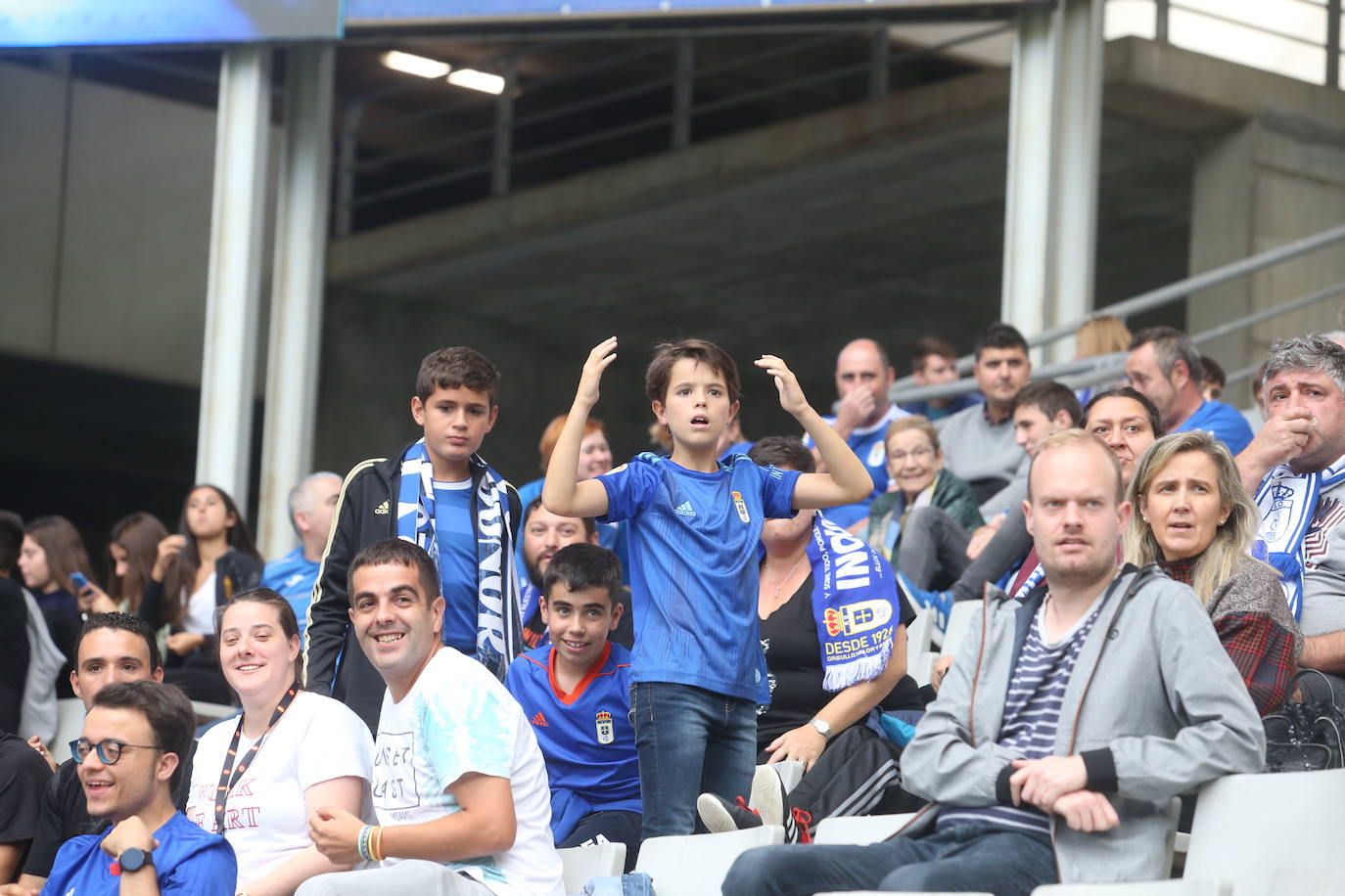 ¿Estuviste en el Real Oviedo 1-1 Numancia? ¡Búscate en el Tartiere!