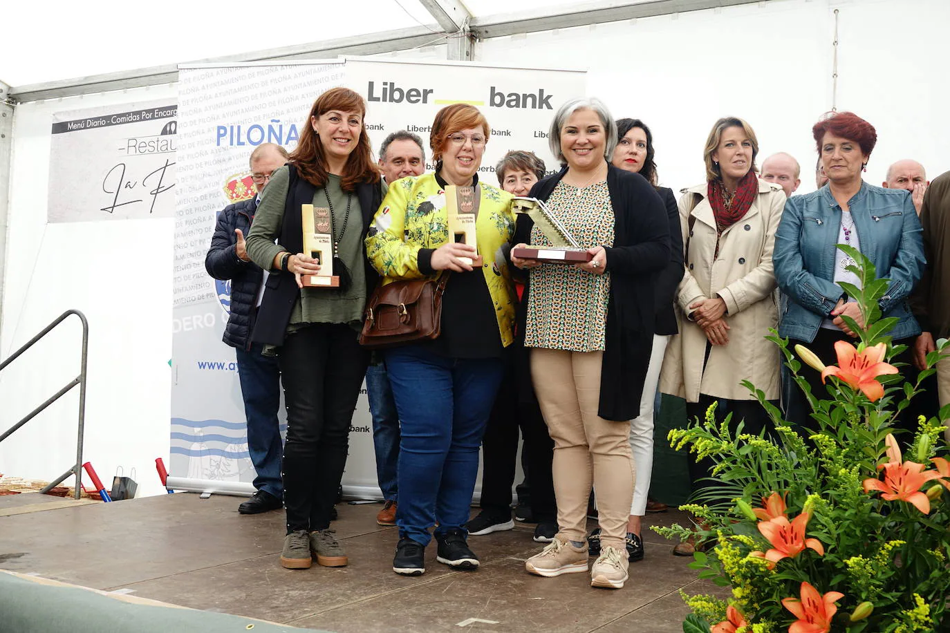 Infiesto saborea este fruto con actividades en torno al sabor asturiano con una gran afluencia de público.