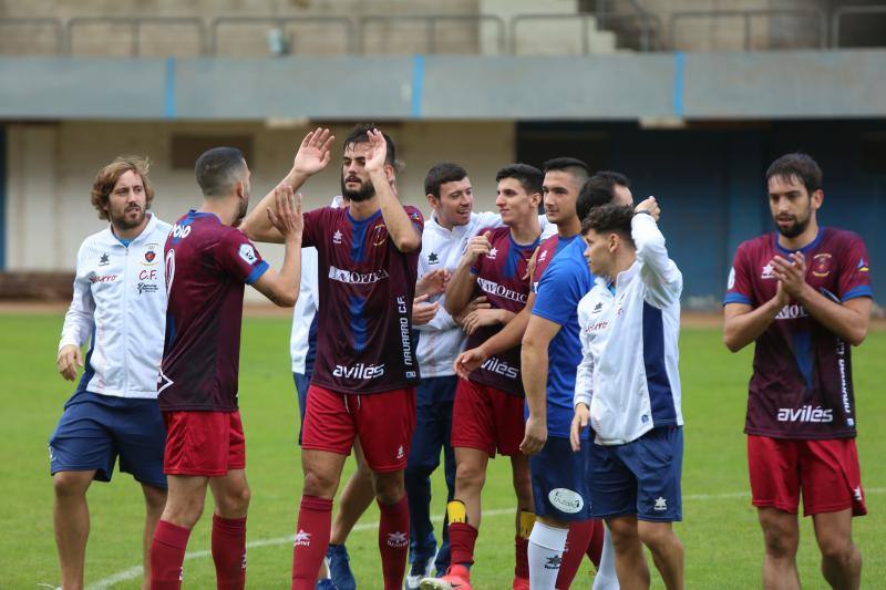 Real Avilés 0-2 Navarro, en imágenes