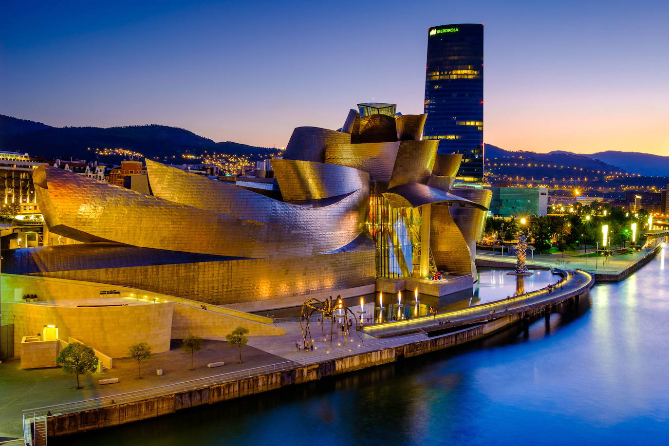 El Guggenheim de Bilbao.