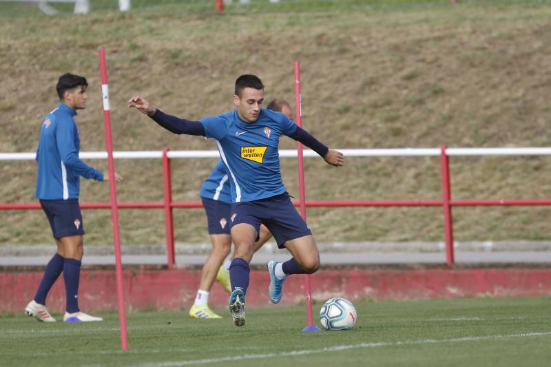 Fotos: Entrenamiento del Sporting (09/10/19)