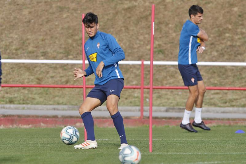 Fotos: Entrenamiento del Sporting (09/10/19)