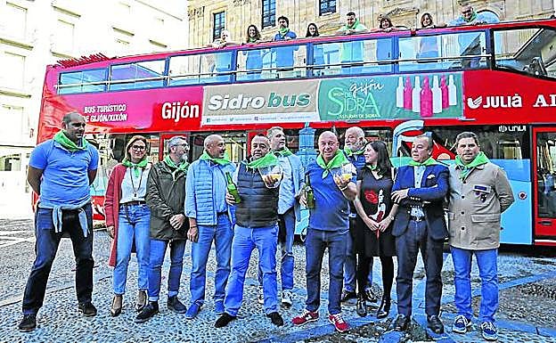 Presentación de la nueva edición de Gijón de Sidra.