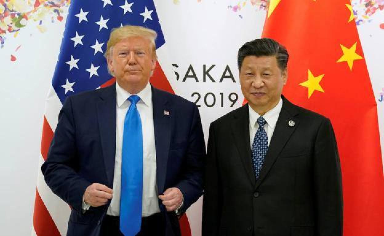 Trump y Xi Jinping, en una imagen de archivo.