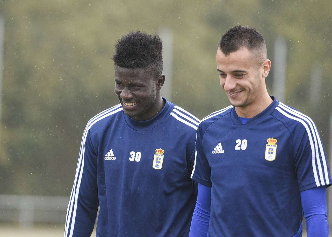 Fotos: Entrenamiento del Real Oviedo (17-10)