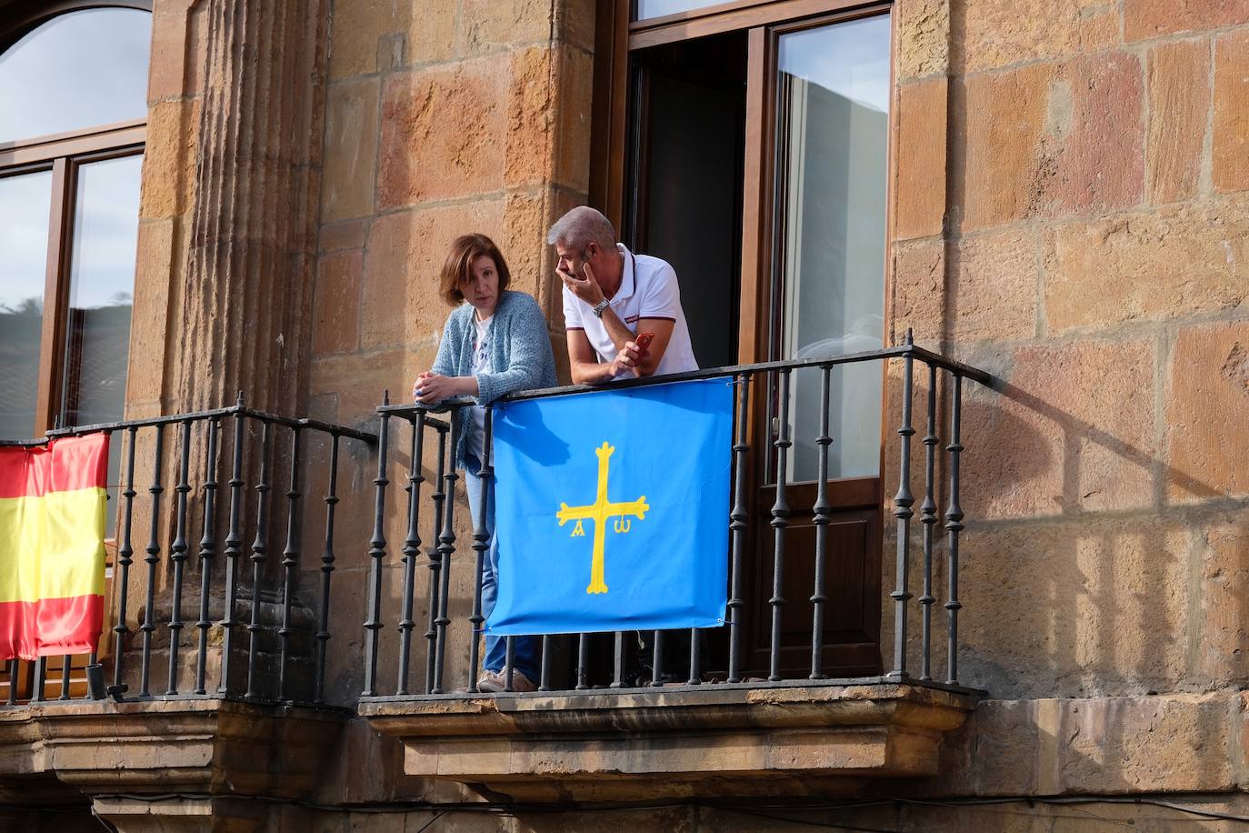 Doña Leonor llega a Oviedo en sus primeros Premios Princesa de Asturias. 