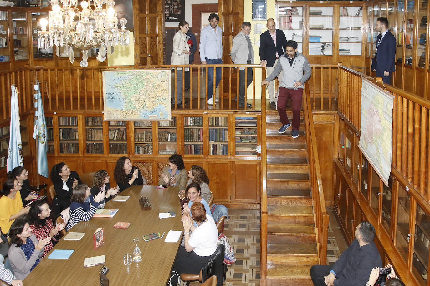 Los Premios Princesa de Asturias Salman Khan, Siri Hustdvet, Aleksandra Dulkiewicz, Lindsey Vonn, Joanne Chory, Sandra Myrna Díaz y Alejandro Portes compartieron su tiempo con los asistentes en colegios y auditorios.