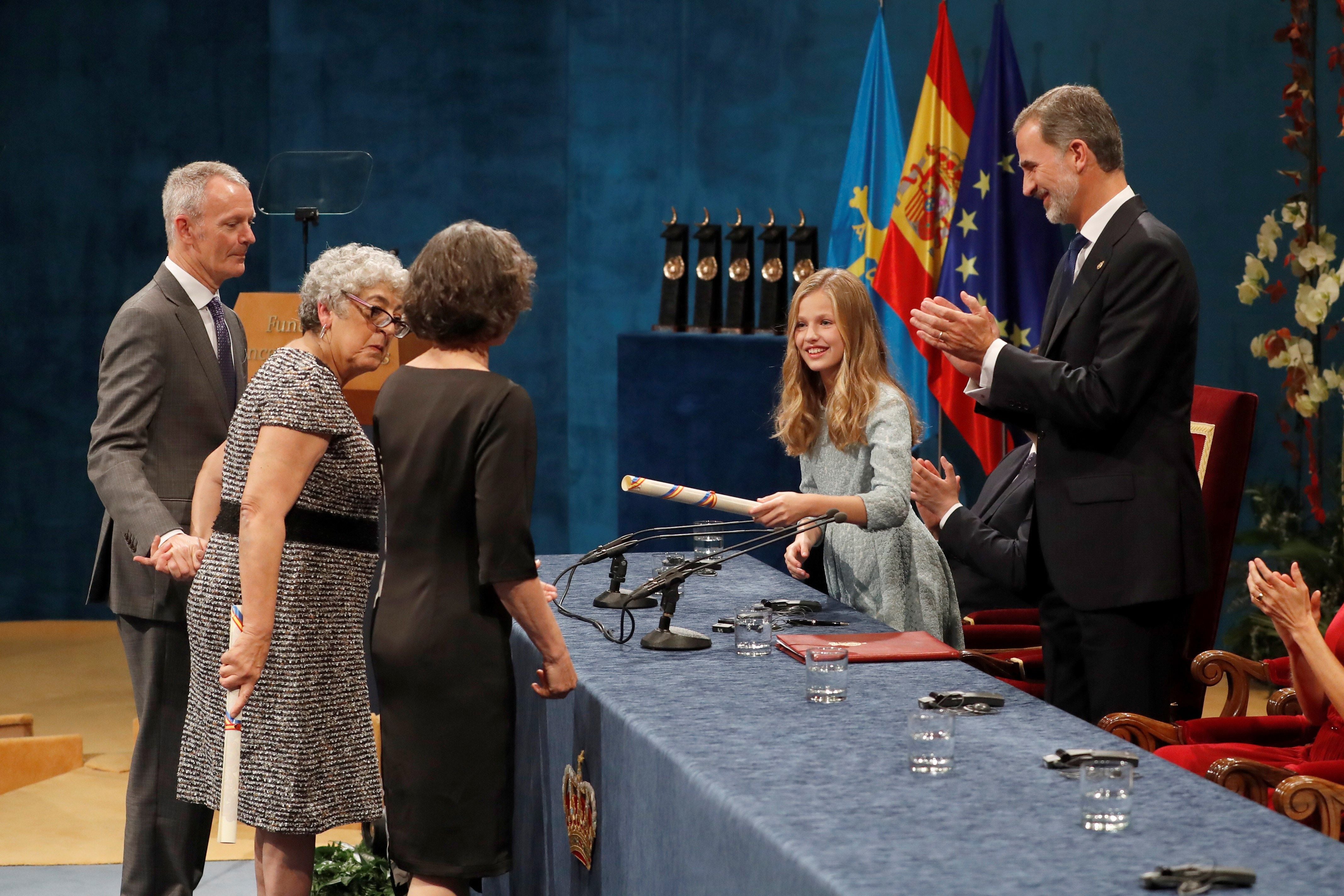 Las imágenes de la ceremonia de entrega de los Premios Princesa de Asturias