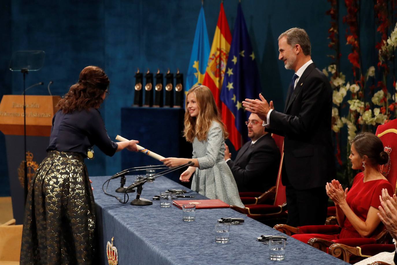 Las imágenes de la ceremonia de entrega de los Premios Princesa de Asturias