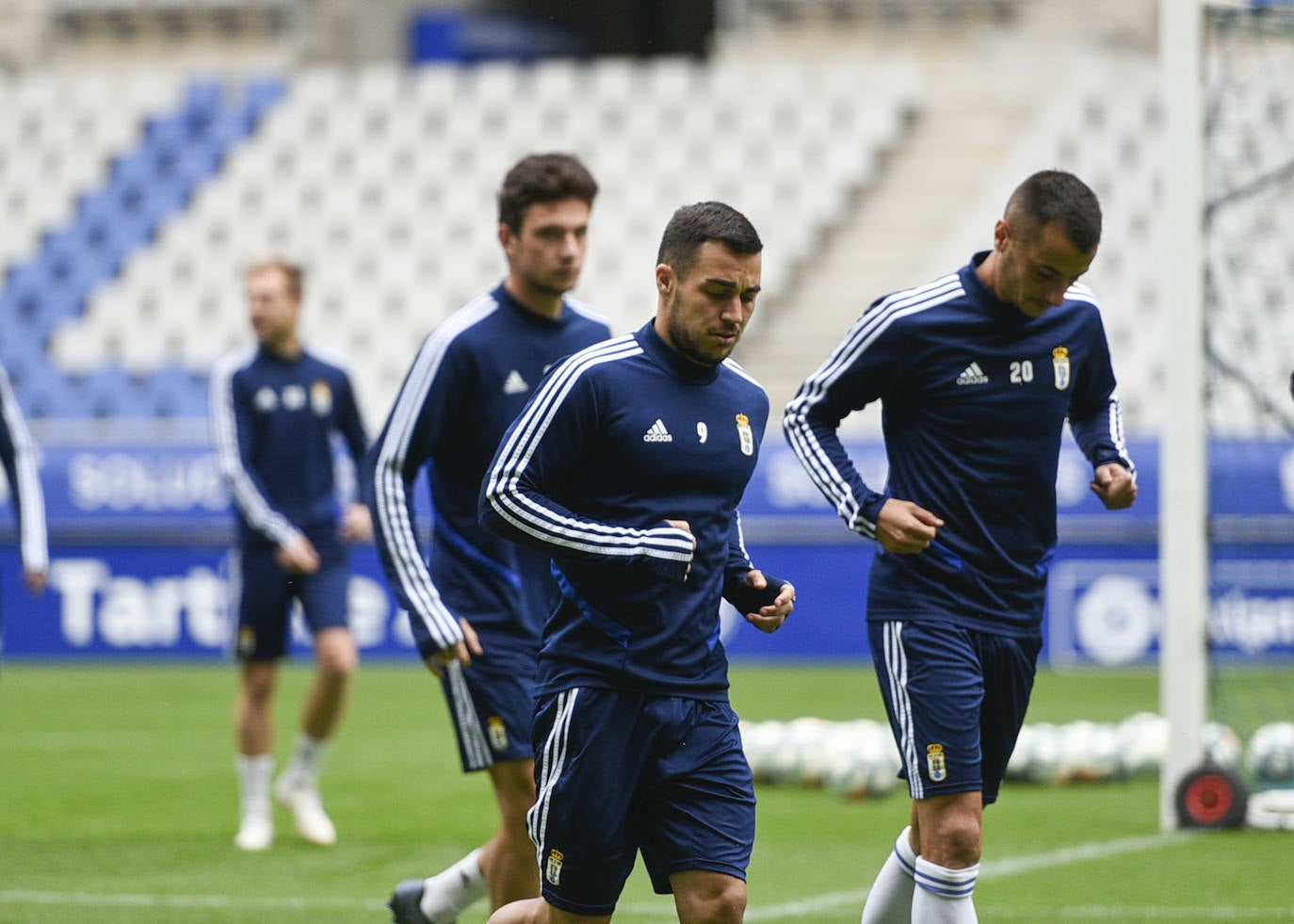 Fotos: Entrenamiento del Real Oviedo (18-10-2019)