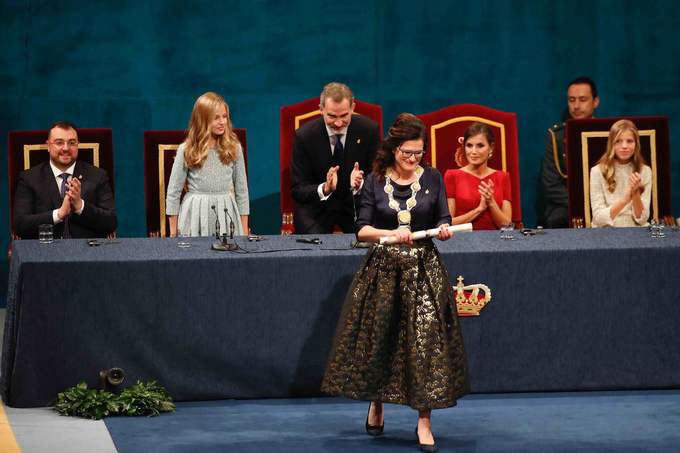 Las imágenes de la ceremonia de entrega de los Premios Princesa de Asturias