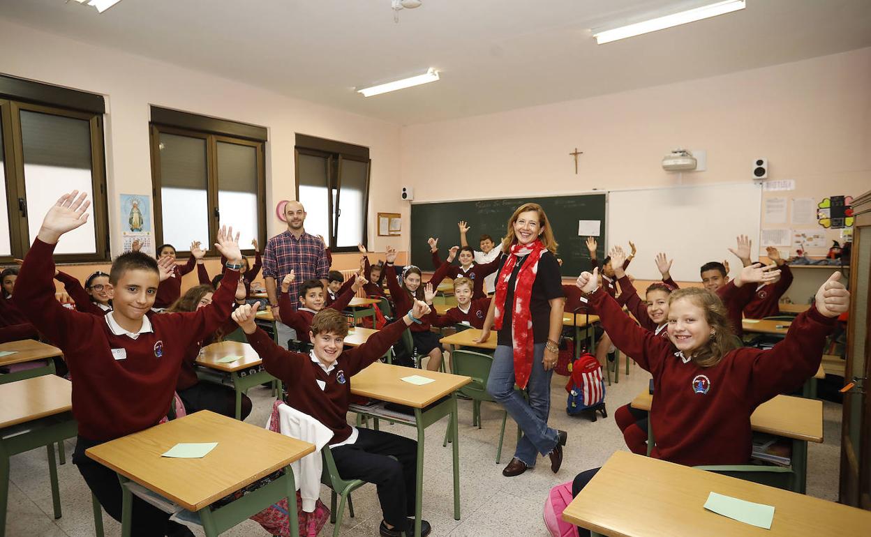 El colegio San Vicente, en femenino